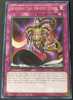 Apophis the Swamp Deity VASM-EN060 Valiant Smashers 1st Edition - Yugioh Card - Image 1