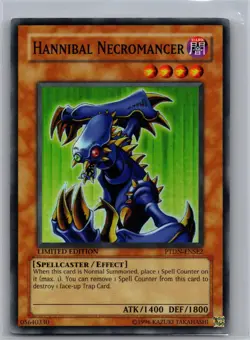 Hannibal Necromancer PTDN-ENSE2 SR Phantom Darkness Yu-Gi-Oh Limited NM - Image 1