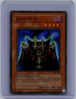Lord of D. SDK-041 SR Starter Deck: Kaiba Yu-Gi-Oh Unlimited NM - Image 1