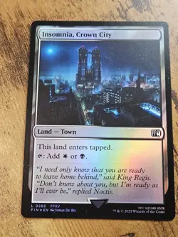 MTG Final Fantasy Insomnia, Crown City Foil x1 NM Magic The Gathering - Image 2