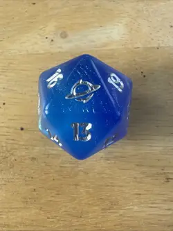 MTG - Edge of Eternities - Oversized D20 - spindown life counter - Image 1