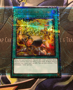 *** FIRE FORMATION - TENKI *** QUARTER CENTURY SECRET RARE RA04-EN201 YUGIOH! - Image 1