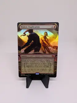 Molten Duplication (Showcase Foil) MTG Outlaws Of thunder Junction - NM - Image 1