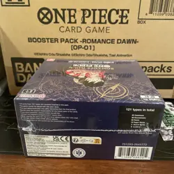 One Piece EN OP-01 Romance Dawn Blue Bottom Booster Box Sealed - Image 5