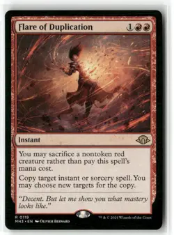 Flare Of Duplication MTG MH3 NM - Image 1