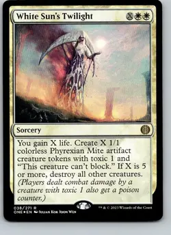 White Sun's Twilight FOIL | Phyrexia: All Will Be One ONE 38 | NM | MTG - Image 1