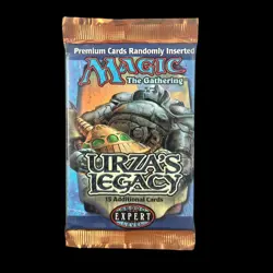 MTG Magic The Gathering Urza's Legacy Booster Pack 1999 - Image 1