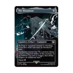 WotC Universes Beyond: FINAL FANTASY The Masamune (Borderless) (R) (Foil) NM - Image 1