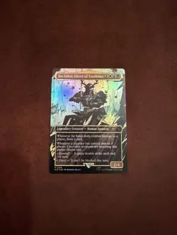 Jin Sakai, Ghost of Tsushima (Rainbow Foil) Secret Lair Drop [NM] - Image 1