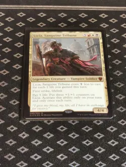 Licia, Sanguine Tribune *FOIL* (C17) 40 LP MTG - Image 1