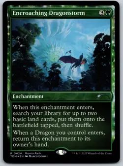 Encroaching Dragonstorm Foil P Promo Pack: Tarkir: Dragonstorm 424 NM - Image 1