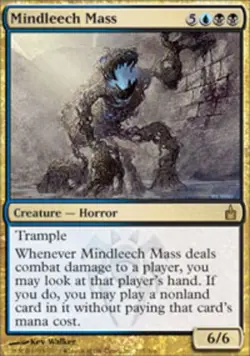 MTG Mindleech Mass - Foil, NM-Mint, English Ravnica: City of Guilds - Image 1