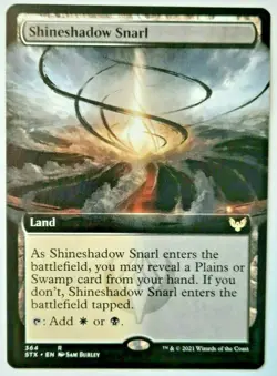 MTG Strixhaven: School of Mages SHINESHADOW SNARL 364 (Extended Art) Rare M/NM - Image 1