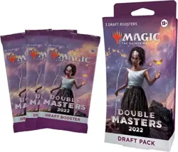 MTG Double Masters 2022 3-Booster Draft Pack | 48 Magic Factory Sealed 195166196435 - Image 1