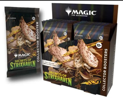 Magic The Gathering Secrets of Strixhaven Collector Booster Box 12 Packs Sealed - Image 1