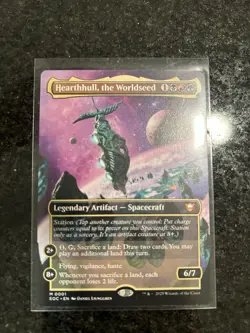 1x Hearthhull, the Worldseed MTG Edge of Eternities: Commander Mythic Nonfoil NM - Image 1