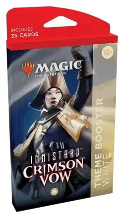 Magic the Gathering: Innistrad: Crimson Vow - Theme Booster - White - Image 1