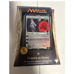 Wizards of the Coast MTG Commander Forged in Stone 100 2014 Oversized Nahiri - Image 1