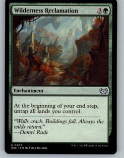 Wilderness Reclamation Commander: Duskmourn: House of Horror Regular - Image 1