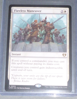 MTG Commander Masters Flawless Maneuver Regular Rare Magic the Gathering - Image 1