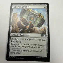 Colossus Hammer 223 NM Core Set 2020 MTG - Image 1