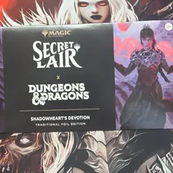 Magic: The Gathering Secret Lair x D&D Shadowheart's Devotion Foil Box - Image 1