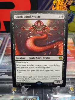 South Wind Avatar 0078 Rare Non Foil Snake Spirit Avatar MTG TMNT - Image 1