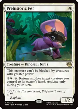 FOIL Prehistoric Pet - Teenage Mutant Ninja Turtles (TMT) - Image 1