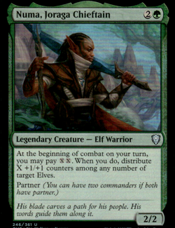 FOIL Numa, Joraga Chieftain Commander: Legends MTG NM - Image 1