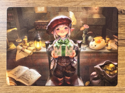 Magic MTG Final Fantasy Tataru Taru 25/53 Art Series Full Art - Image 1