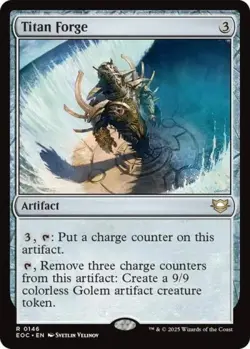 Titan Forge - Near Mint MTG Commander: Edge of Eternities - Image 1