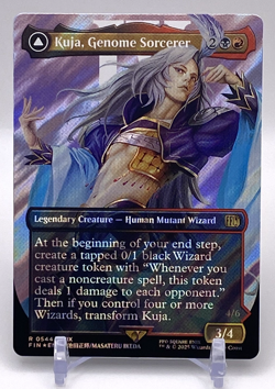 MTG: Final Fantasy: Kuja, Genome Sorcerer (Borderless) (Surge Foil) Rare #0544 - Image 1