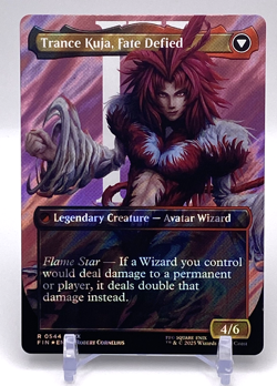 MTG: Final Fantasy: Kuja, Genome Sorcerer (Borderless) (Surge Foil) Rare #0544 - Image 2