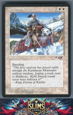 Magic the Gathering MTG Alliances Kjeldoran Escort #134 Buy 2 Get 1 - Image 1