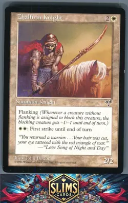 Magic the Gathering MTG Mirage Zhalfirin Knight # Buy 2 Get 1 - Image 1