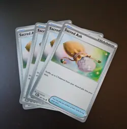 4x Sacred Ash 168/182 x4 - Destined Rivals - Pokemon TCG - Playset - Image 1
