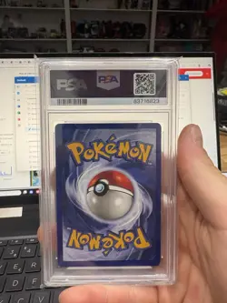 1999 Pokemon Spanish Base Set Holo Hitmonchan First Edition PSA 8 - Image 2
