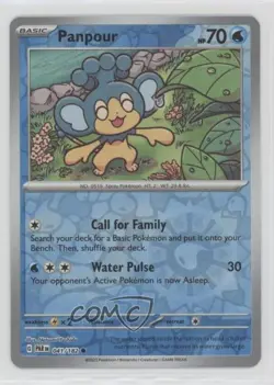 Panpour Reverse Foil Pokemon Scarlet & Violet Paradox Rift (PAREN) #041 - Image 1
