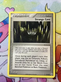 Strange Cave - 77/92 - Uncommon LP English Pokemon EX Legend Maker - Image 1