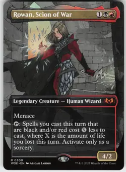 ROWAN, SCION OF WAR (BORDERLESS) 300 MYTHIC NEAR MINT - Image 1