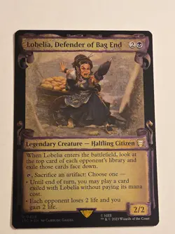 Lobelia, Defender of Bag End FOIL X1 LTC MTG (Showcase) Lord Of The Rings - Image 1