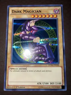 Yu-Gi-Oh! Dark Magician -DUSA-EN100- Ultra Rare- 1st Edition NM! - Image 1