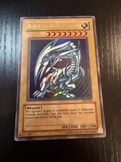 Konami Yu-Gi-Oh Blue-Eyes White Dragon SDK-001 LP - Image 1