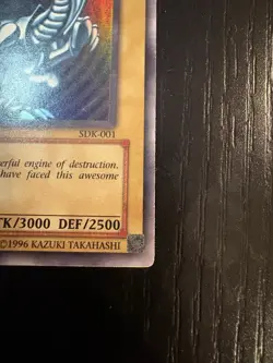 Konami Yu-Gi-Oh Blue-Eyes White Dragon SDK-001 LP - Image 5