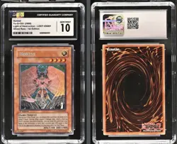 YuGiOh CGC 10 GEM MINT Honest LODT-EN001 Ghost Rare 1st Edition POP 2 - Image 1