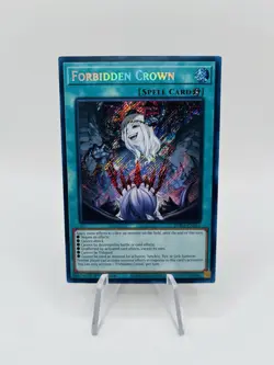 Forbidden Crown Secret Rare Yugioh Tcg Burst Protocol BPRO-EN067 - Image 1