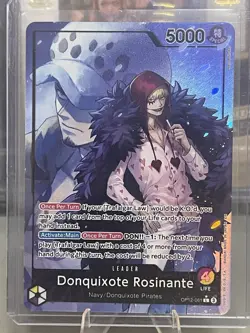 Donquixote Rosinante OP12-061 leader alternate art foil legacy of the Master - Image 1