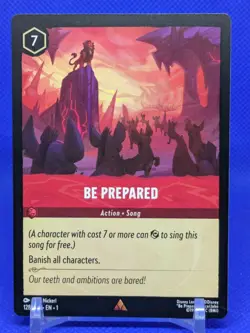 Disney Lorcana Be Prepared #128/204 - Image 1
