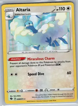 Altaria 049/073 - Champions Path - Pokemon Card - NM - Image 1