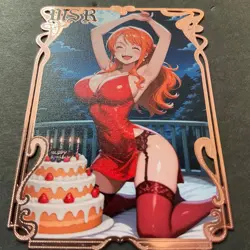 Goddess Story Gold METAL Card - Serial Number #057/200! Nami **READ** - Image 4